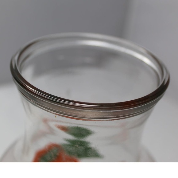 Vintage Anchor Hocking Orange juice carafe glass graphic Florida - Picture 5 of 10